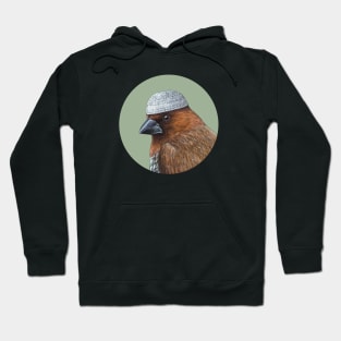 Scaly-breasted munia Hoodie